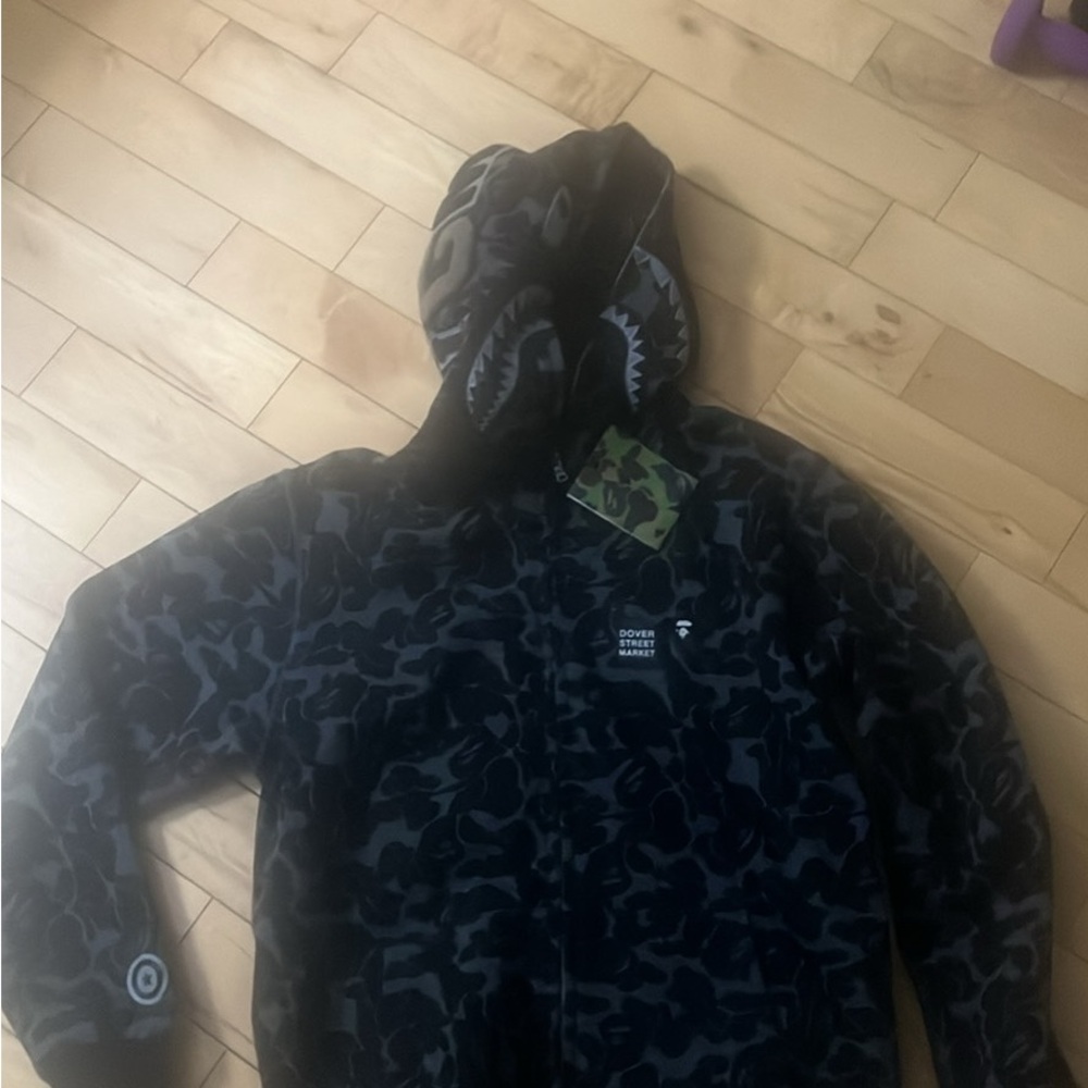 Bape x Dover street market camo hoodie size small